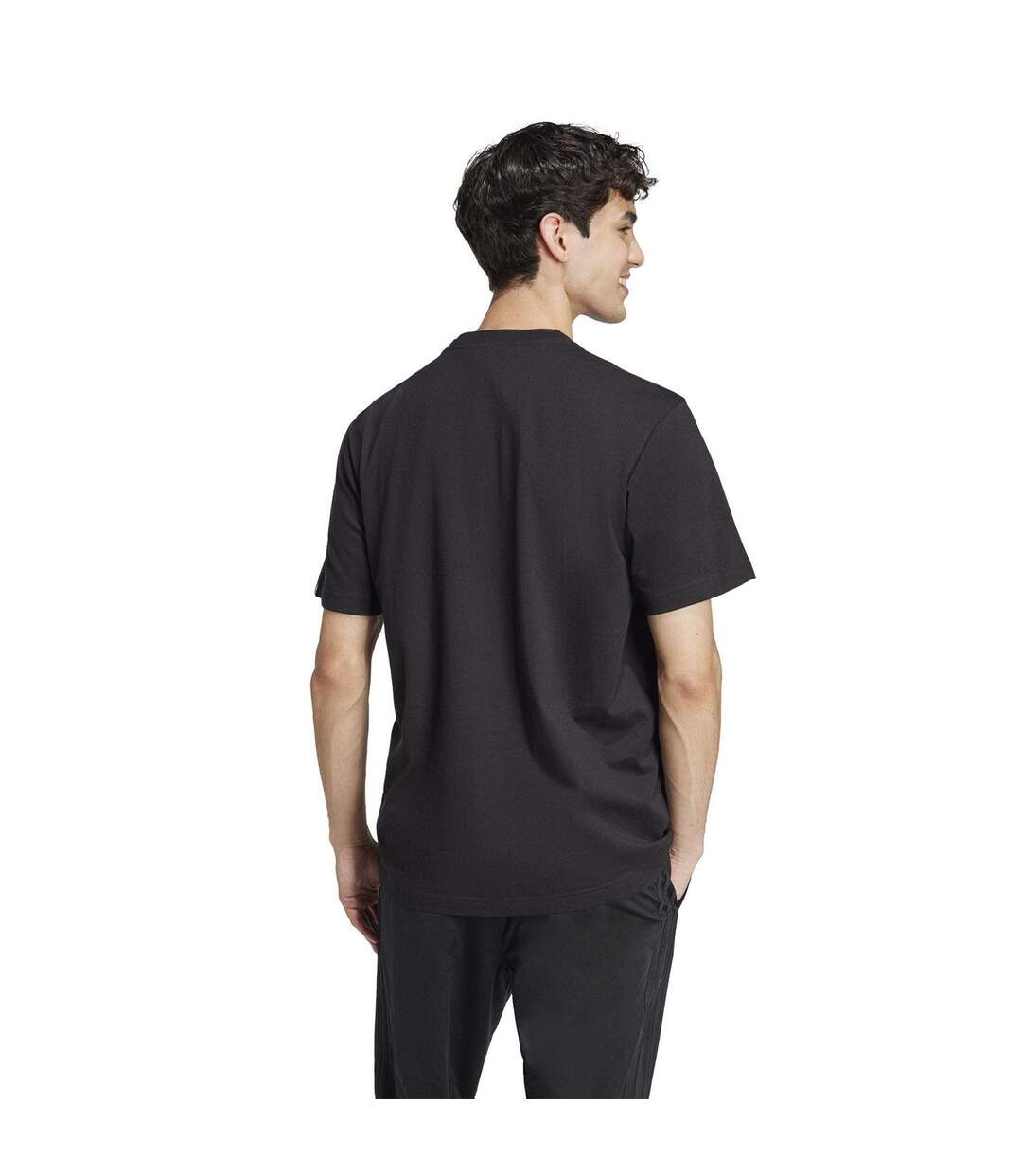 T-shirt Motif/style Graphique Homme Noir Adidas-3