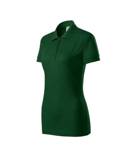 Polo Manches Courtes Joy Femme Vert Foncé Piccolio