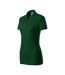 Polo Manches Courtes Joy Femme Vert Foncé Piccolio-3