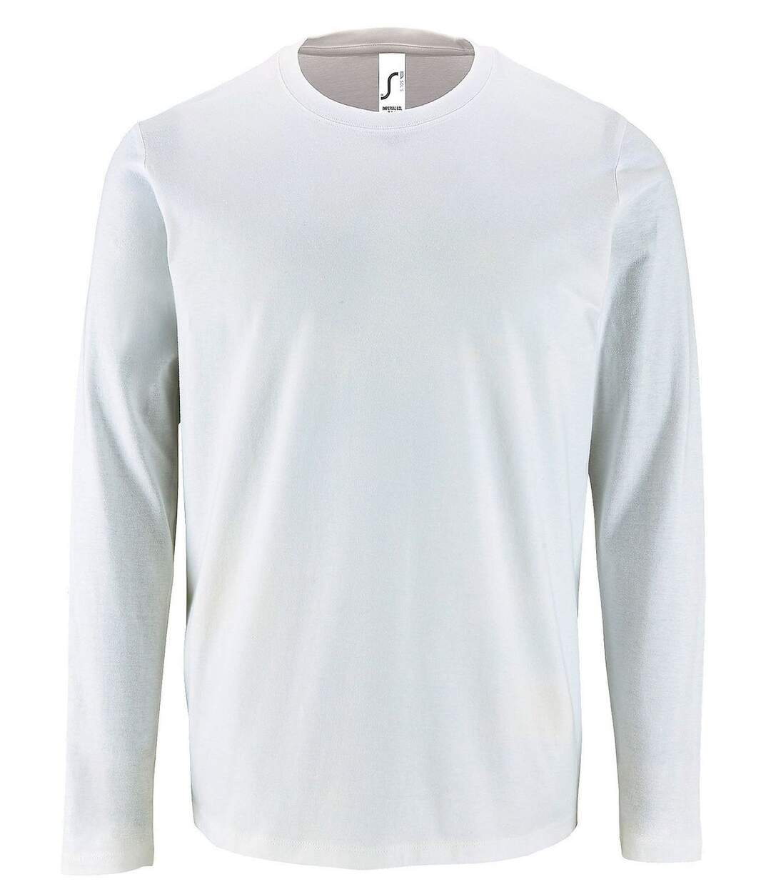 T-shirt manches longues pour homme - 02074 - blanc