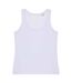 Womens/ladies tank top white Native Spirit-1