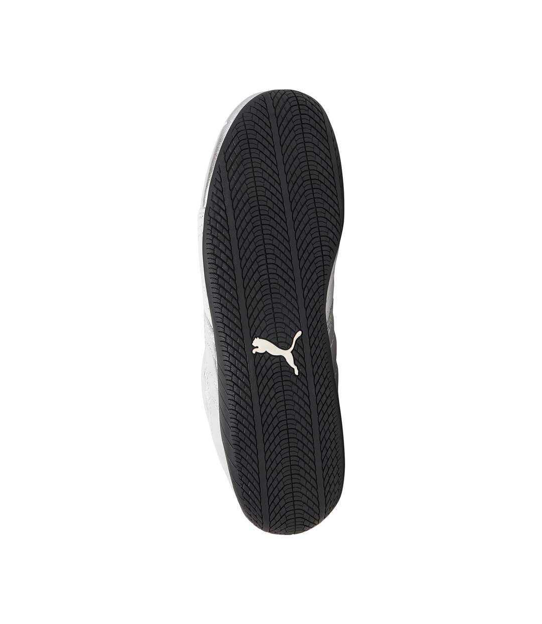 Basket Cuir Puma Speedcat Silver-5