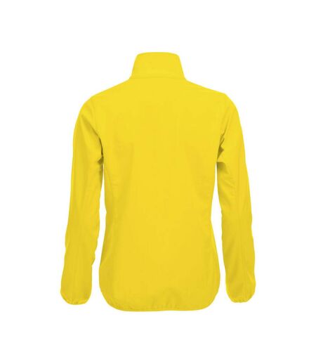 Clique Womens/Ladies Basic Soft Shell Jacket (Lemon)