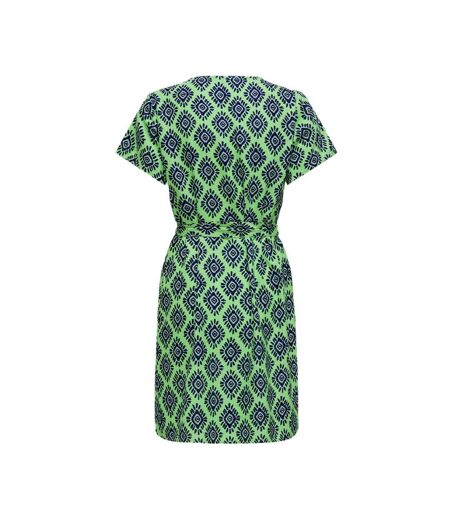 Robe Noir/Vert Femme Only Leah - L