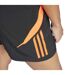 Short De Foot Tiro Femme Noir Orange Adidas-4