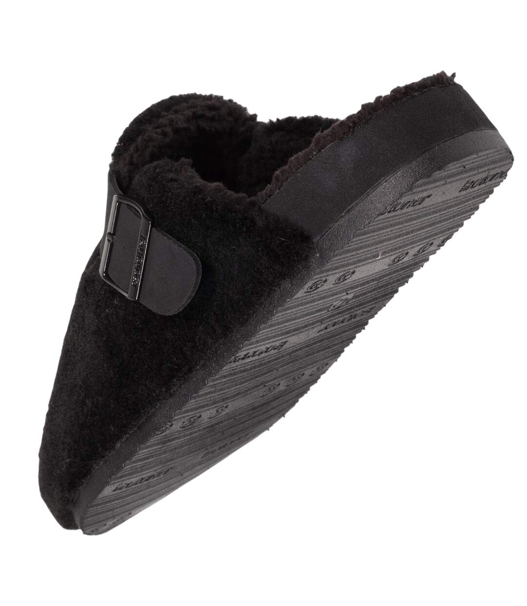 Isotoner Chaussons Mules homme ultra confortables et tendance grâce à l'effet sherpa-5