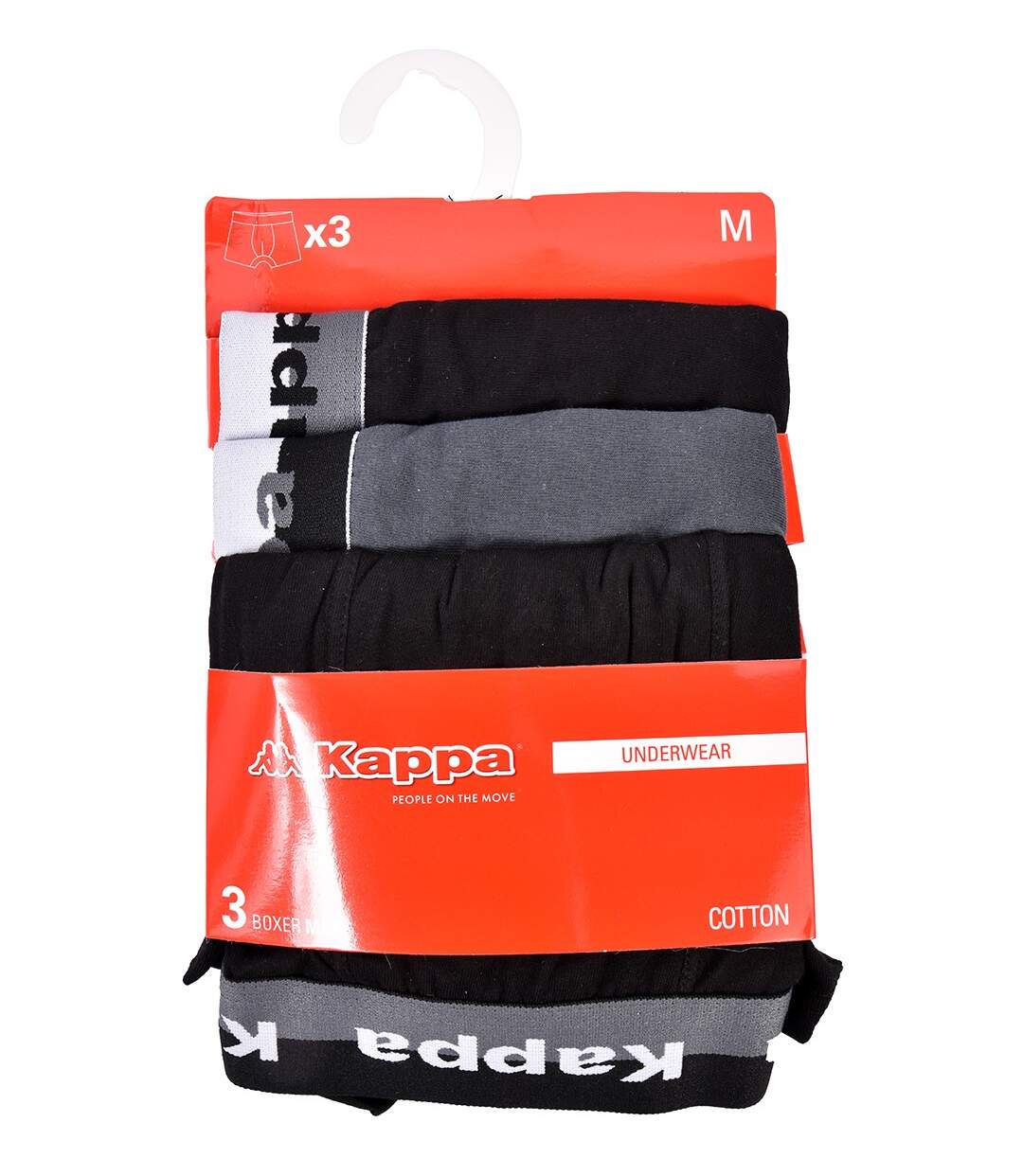 Boxer homme KAPPA Pack de 3 Boxers 2430-4