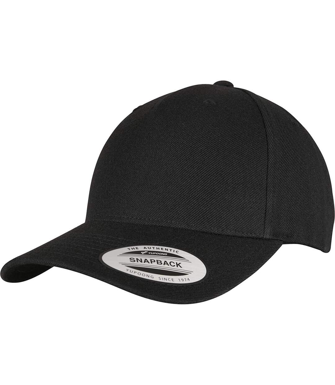 Casquette Ajustable Flexfit Adulte Noir Yupoong-1