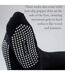 4 Pack Long Bamboo Diabetic Socks With Grips for Men and Women-3