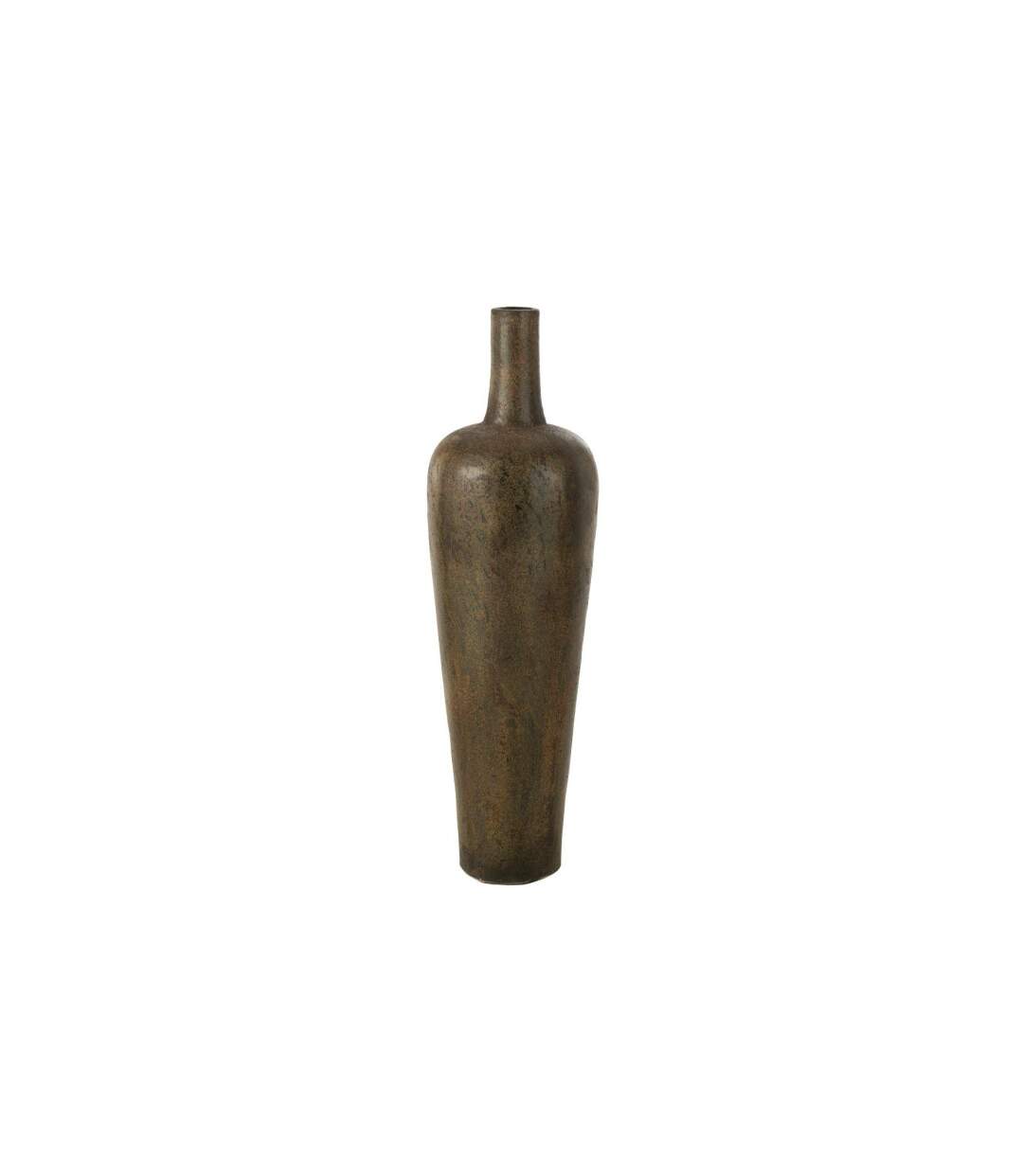 Vase Déco en Ciment Victor 100cm Marron-1