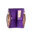 Katana - Portefeuille femme medium en cuir - violet - 8757