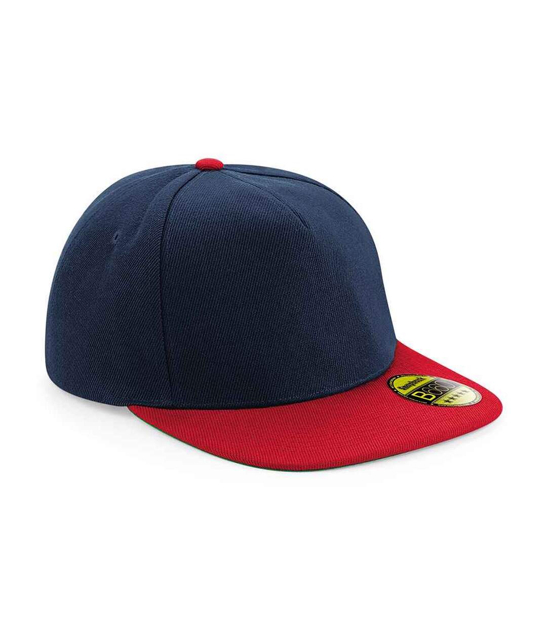 Casquette ajustable original bleu marine / rouge classique Beechfield-1