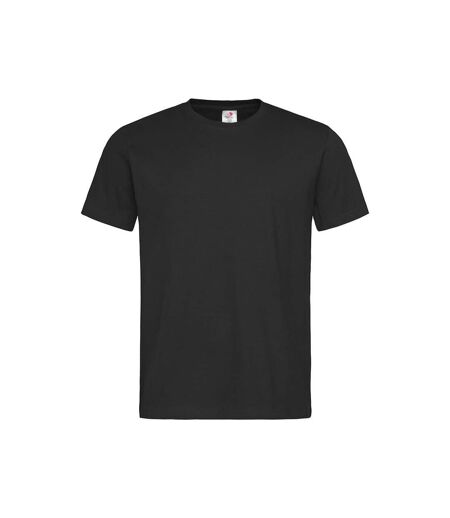 T-shirt Confortable Homme Noir Stedman