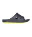 Claquettes Homme Anthracite Vert Skechers-3
