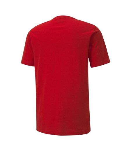 Mens Teamgoal 23 Casuals Cotton T-shirt Red Puma