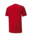 Mens Teamgoal 23 Casuals Cotton T-shirt Red Puma-3