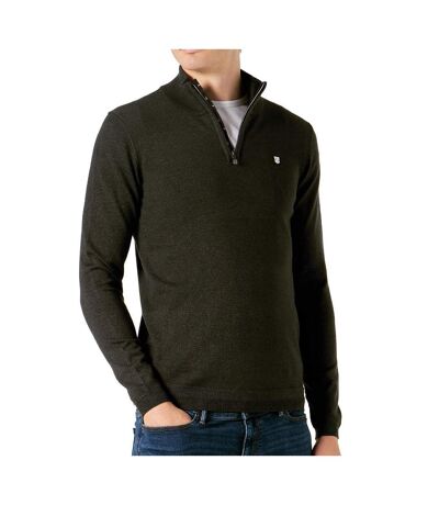 Pull 1/4 Zip Kaki Homme Teddy Smith Marty 2 - L