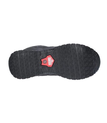 Mens Soft Stride Work Trainer Black Skechers