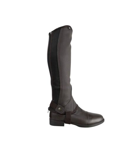 Demi-jambières En Cuir Combi Adulte Marron HyLAND