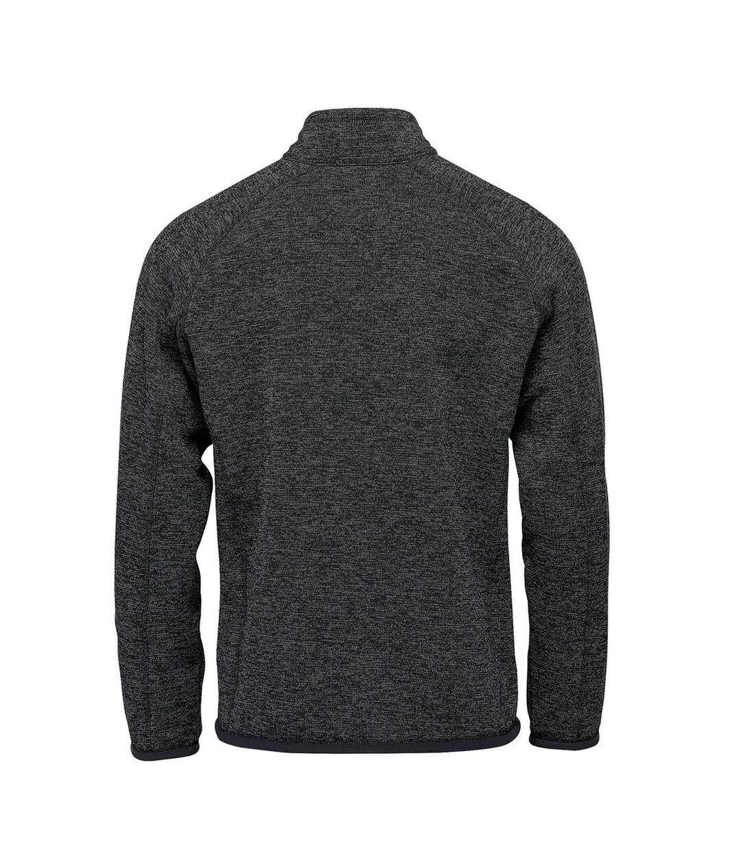 Pull avalanche homme noir chiné Stormtech