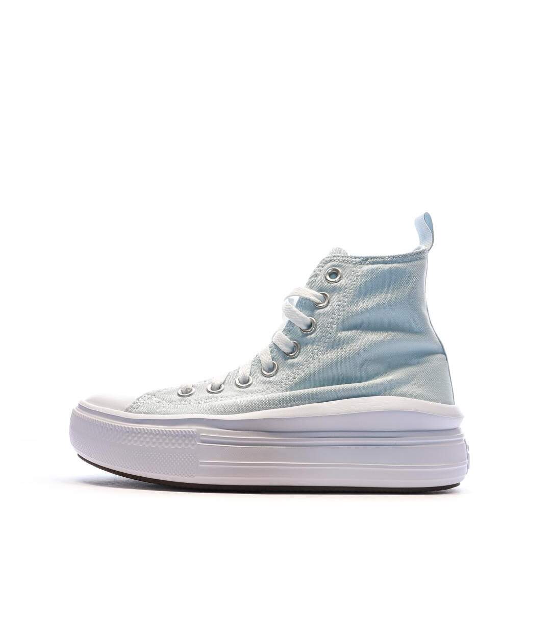 Baskets bleu ciel femme converse chuck taylor all star move-2