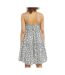 Robe blanc/noir femme pepe jeans prixton - xl-2