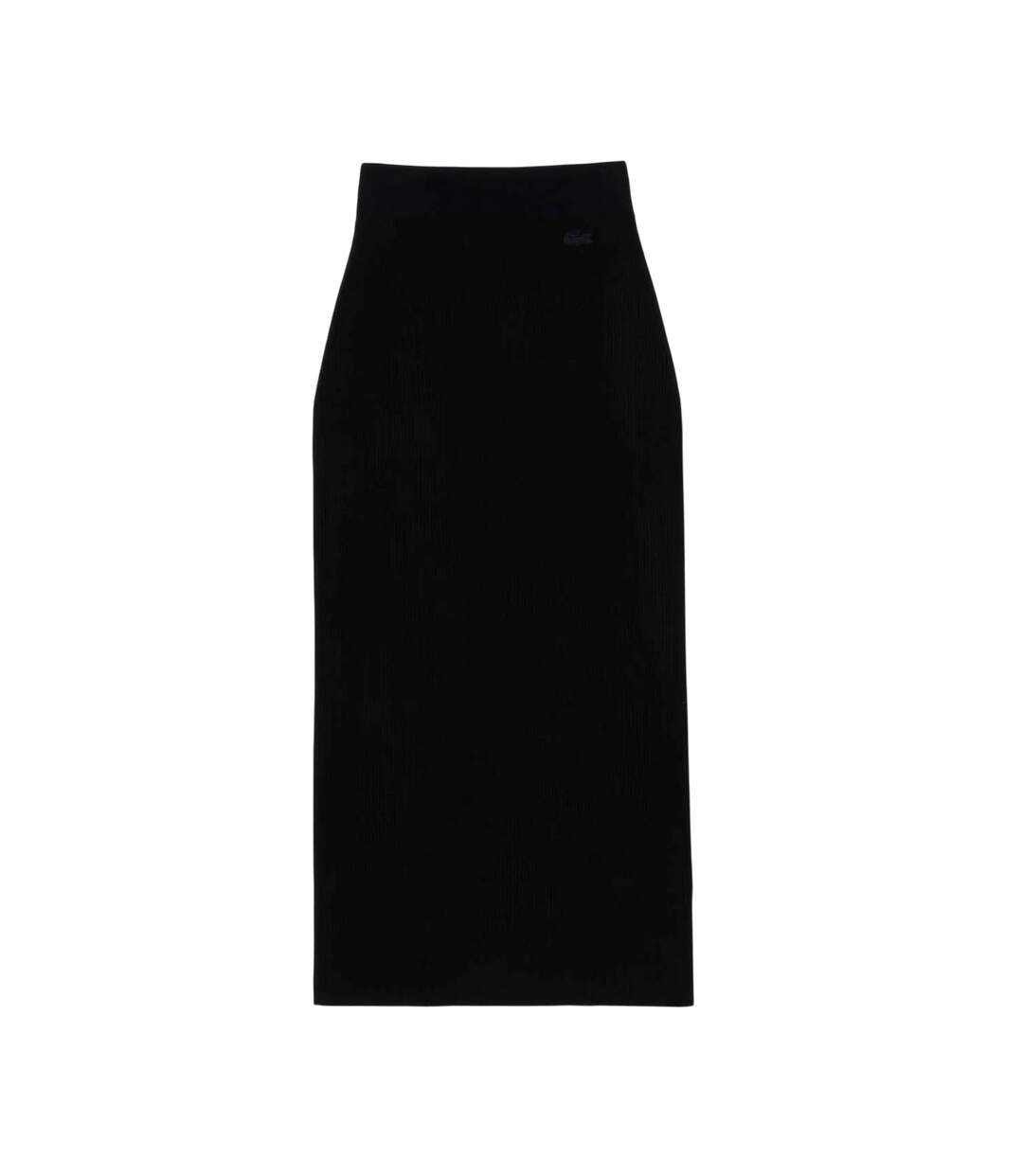 Jupe droite femme noir Lacoste-1