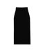 Jupe droite femme noir Lacoste-1
