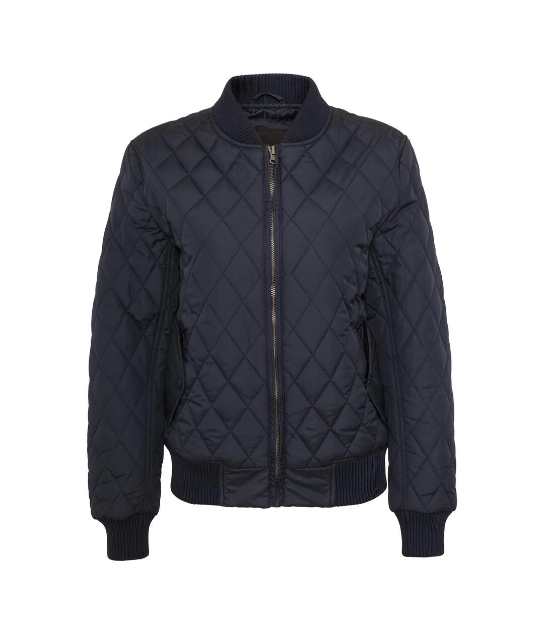 Doudoune Motif/style Losange Femme Bleu Marine Urban Classics-1