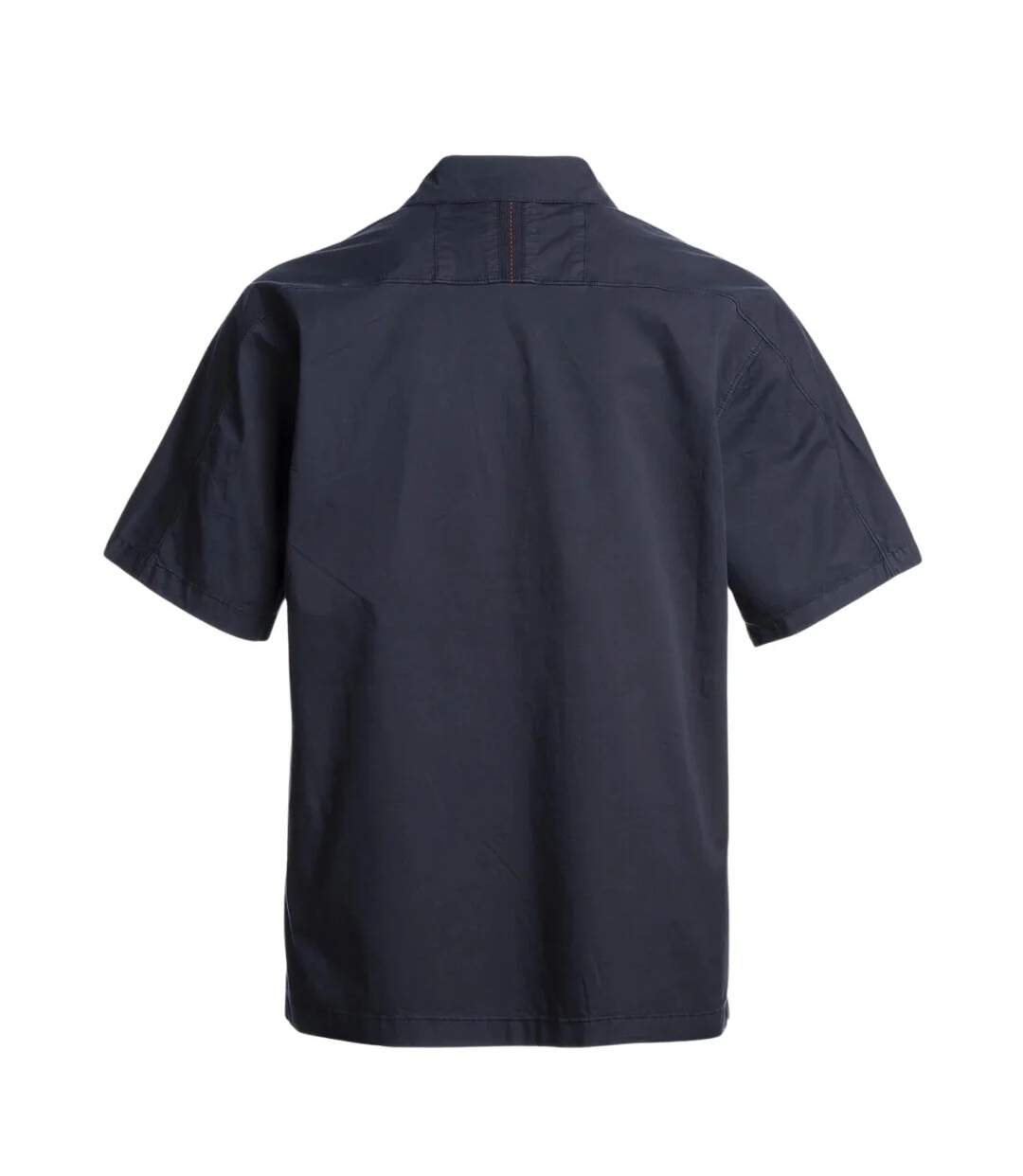 Chemise Manches Courtes Motif/style Uni Tobin Homme Bleu Marine Foncé Parajumpers-3