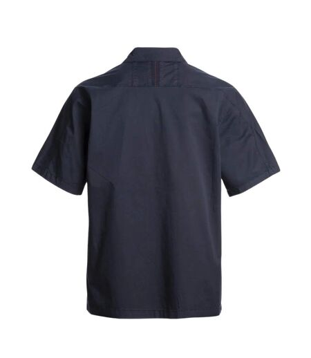 Chemise Manches Courtes Motif/style Uni Tobin Homme Bleu Marine Foncé Parajumpers