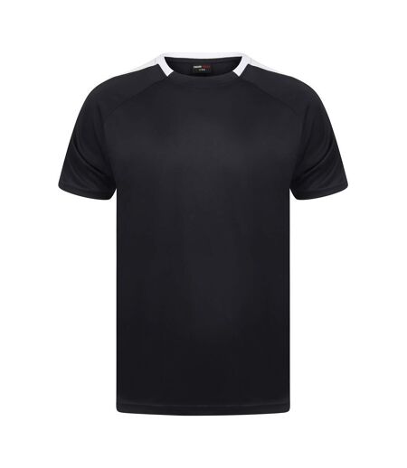 Unisex Adult Team T-shirt Navy White Finden & Hales