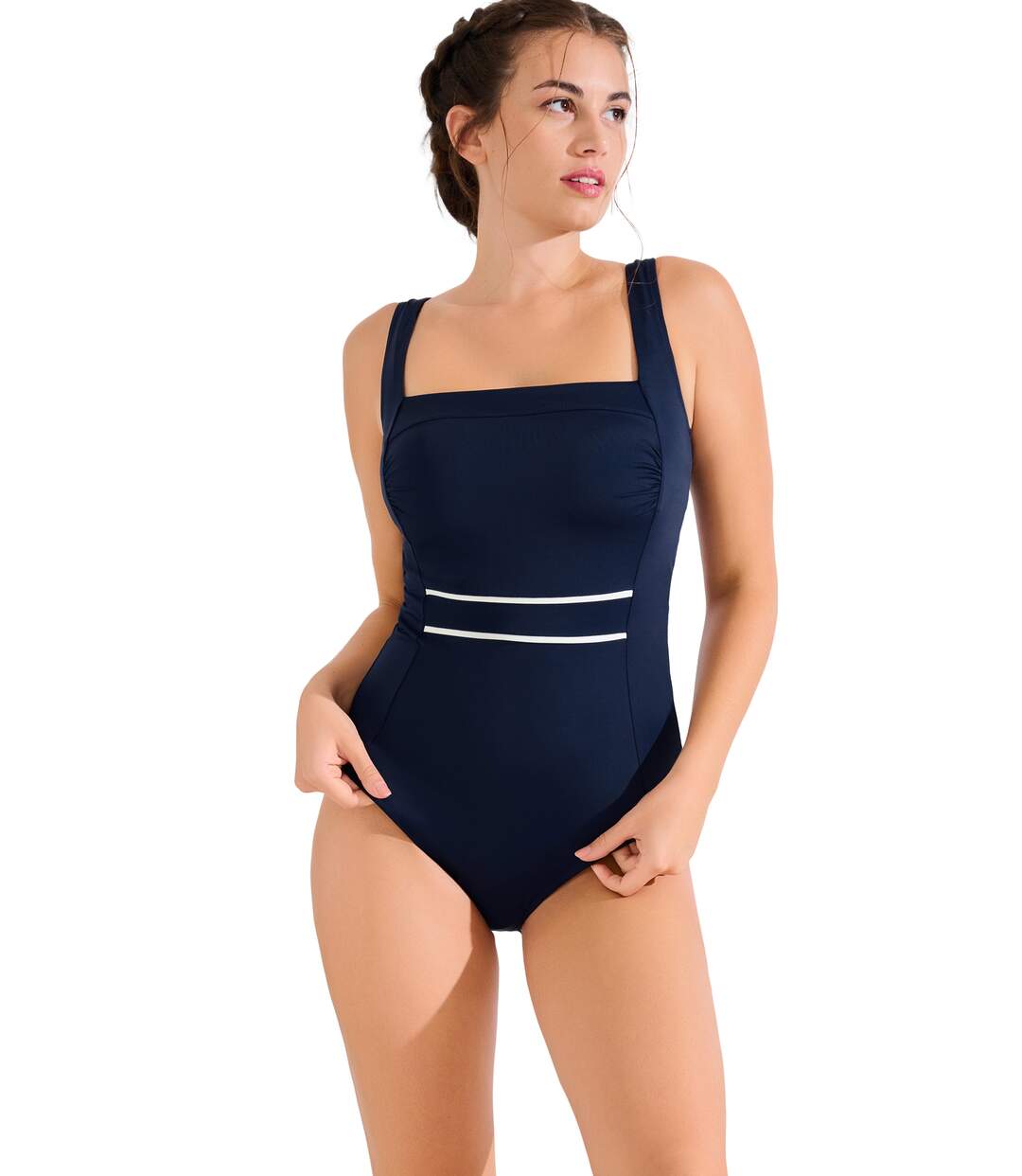 Maillot de bain une pièce sans armatures shapewear UVITA Lisca-1