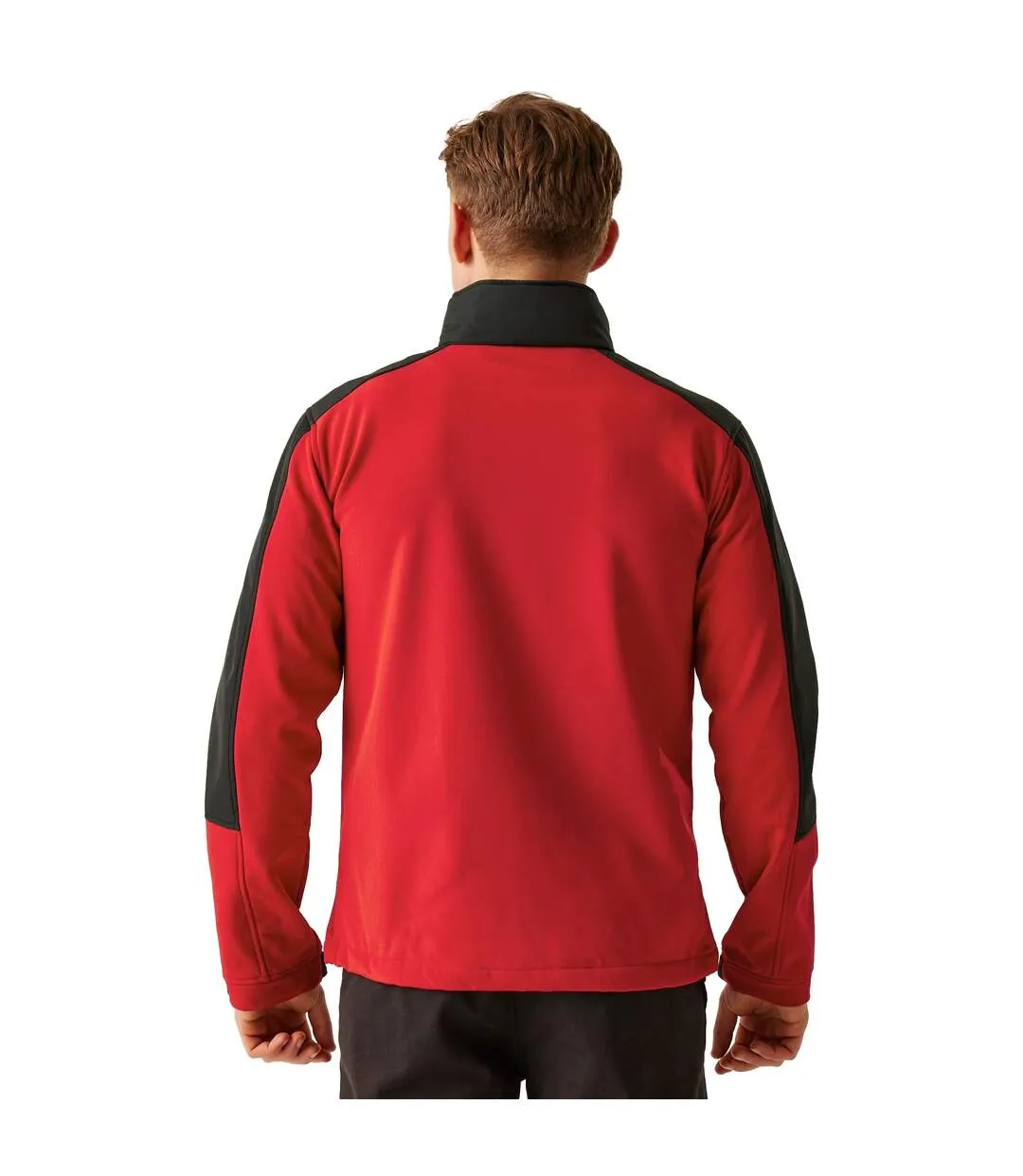 Regatta Mens Hydroforce 3-layer Membrane Waterproof Breathable Softshell Jackets (Classic Red/Black) - UTRG1629-4