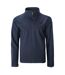 Veste Softshell Livaro Homme Bleu Marine Foncé Hi-Tec-1