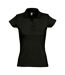 Polo Prescott Femme Noir SOLS-1