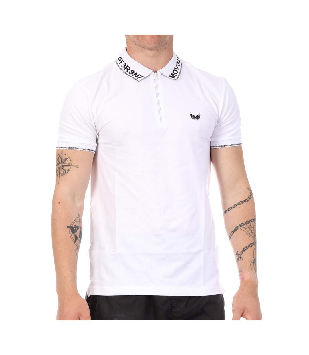 Polo blanc homme kaporal rufo-1