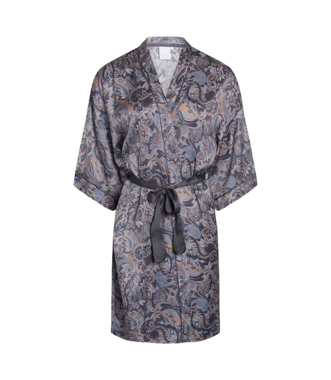 Kimono Motif/style Cachemire Jean Femme Gris Foncé CCDK Copenhagen-1
