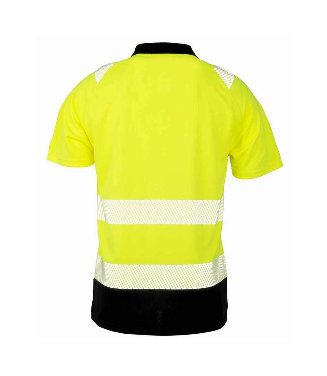Polo Adulte Jaune Fluo Result Genuine Recycled-2