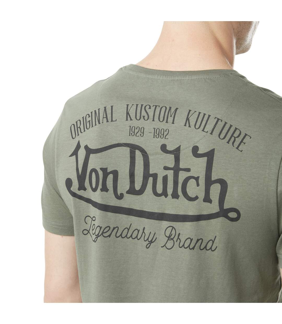 T-shirt homme col rond en coton Eye Vondutch