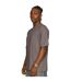 Unisex Adult Combed Ringspun Cotton Oversized T-shirt Taupe Casual Classics-3