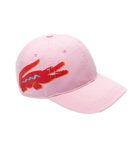 Casquette de baseball rose Lacoste