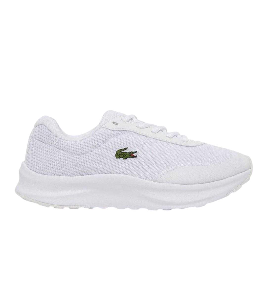 Mens Neo Runbase Mesh Cushioned Trainers White Lacoste-1