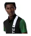 Mens Logo Printed Ultra Dry Tennis Polo Shirt Black Lacoste-4