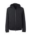 Mens Polyamide Hooded Jacket Black Emporio Armani-1
