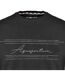 T-shirt Motif/style Lettrage Homme Noir Aquascutum-3