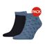 Socquettes Motif/style Logo Brodé Homme Bleu Marine Bleu Calvin Klein-1