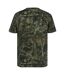 Mens Cotton Short-sleeved T-shirt Wood Camo Firetrap-2