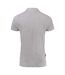 Mens Melange Polo Shirt Grey Jobman-2