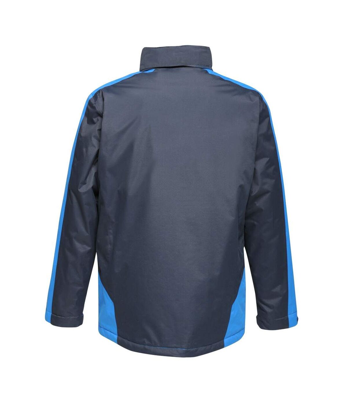 Regatta Mens Contrast Full Zip Jacket (Black Blue/Gentian Blue)